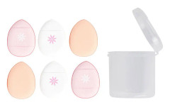 Brushworks Mini Pillow Puffs 6 st