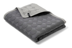Mega Dot sängöverkast 260x260, dark grey