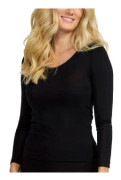 Damella Wool And Silk Long Sleeve Top