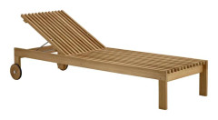 Cane-Line - Amaze Solsäng - Solsängar - Foersom & Hiort-Lorenzen MDD - Trä