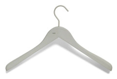 HAY - Soft Coat Hanger Grey 4-pack Wide - Klädhängare & galgar - Grå
