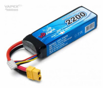 VAPEX Li-Po Batteri 3S 11,1V 2200mAh 30C XT60-kontakt