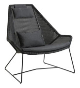 Breeze highback stol, svart