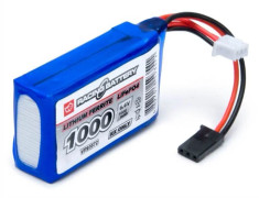 Mottagarbatteri Li-Fe 6,6V 1000mAh