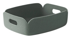 Muuto Restore förvaringskorg liten dusty green (blekgrön)