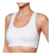 Falke BH Women Madison Low Support Sports Bra Vit polyamid X-Small Dam