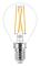 Philips LED E14 Klot 40W 470 lm Klar Dimbar