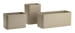 String - Organizers Beige, Set Om 3 - Hyllsystem - Anna Von Schewen,Björn Dahlström - Beige - Trä/Plast