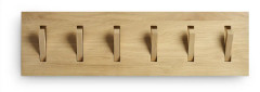 Ethnicraft - Utilitile Wall Hanger - Varnished Oak - Large - Klädhängare & galgar - Patrick Turner - Träfärgad