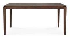 Ethnicraft - Bok Dining Table - Varnished Teak - Brown - Rectangular, 160 x 80 cm - Matbord - Alain Van Havre - Brun - Trä