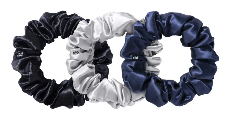 SLIP Pure Silk Scrunchies Midnight