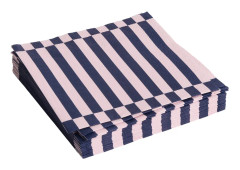 HAY Pattern Lunch servett, light pink/dark blue