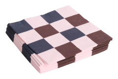 HAY Dinner servett, pink/bordeaux