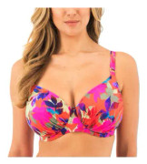 Fantasie Playa Del Carmen UW Twist Bandeu Bikini Rosa Mönstrad E 80 Dam