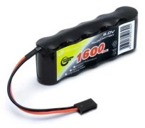 Vapex Mottagarbatteri NiMH 6,0V 1600mAh Rak
