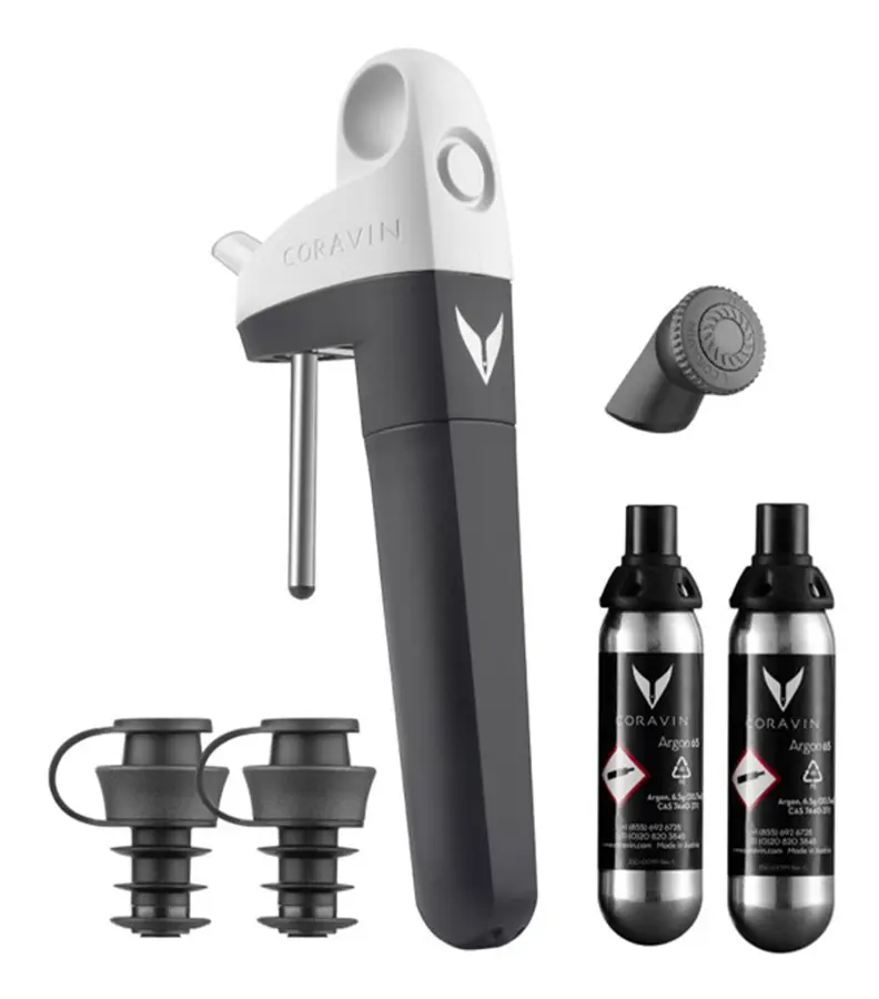 Pivot+ Vinkonserveringssystem Grå, Coravin