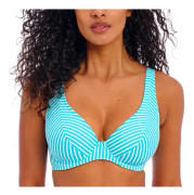 Freya Jewel Cove UW High Apex Bikini Top Turkos Mönster G 80 Dam