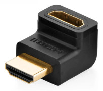Ugreen 20110, HDMI, HDMI, HDMI, Kvinna, Man, Svart, Guld