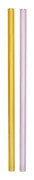 Sipsavor Sugrör Rosa/Gul, 2-pack - Kosta Boda