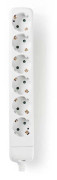 Grendosa | Jordad kontakt / Typ F (CEE 7/7) | 6-vägs | 3680 W | 16 A | Typ av jordning: Sidkontakt | 230 V AC 50/60 Hz | Uttagsvinkel: 45 ° | Utan kab