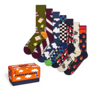 Happy Socks Halva Strumpor A Wild Weeks Gift Set 7 Par Flerfärgad EU 41-46 Man
