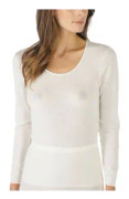Mey Exquisite Long-Sleeved Vest Vit 44 Dam