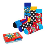 Happy socks Strumpor 3P Fathers Day Gift Box Flerfärgad bomull Strl 36/40 Herr