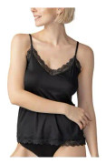 Mey Luise Spaghetti Top Svart modal 40 Dam