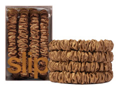 Slip Pure Silk Skinny Scrunchies Copper
