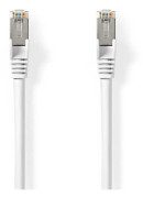 Nedis Cat 8.1 nätverkskabel | S/FTP | RJ45 hane | RJ45 hane | 2.00 m | Rund | LSZH | Vit | Label
