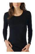 Mey Noblesse Long-Sleeved Shirt Svart bomull 48 Dam