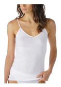 Mey Noblesse Spaghetti Top Vit bomull 40 Dam