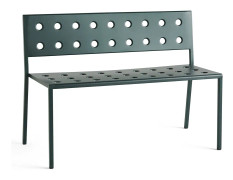 HAY - Balcony Dining Bench / Dark Forest - Trädgårdsbänkar - Ronan & Erwan Bouroullec - Grön - Metall