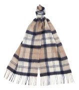 Tartan cash mix scarf