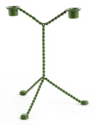 HAY - Wire Candleholder Green - Ljusstakar - Chris Kabel - Grön