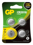 GP LITHIUM BUTTON CELL CR2016