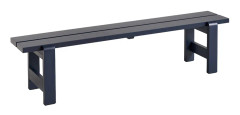 HAY - Weekday Bench 190x32 cm / Steel Blue - Trädgårdsbänkar - Hannes & Fritz - Blå - Trä