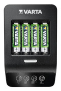 Batteriladdare LCD Ultra Fast Charger AA/AAA inkl 4xAA