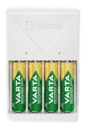 VARTA Plug Batteriladdare + 4x AA 2600mAh