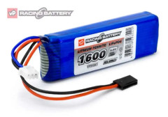 Mottagarbatteri Li-Fe 6,6V 1600mAh Rak