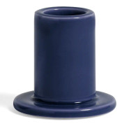HAY - Tube Candleholder Small Midnight Blue - Ljusstakar & ljuslyktor - Blå