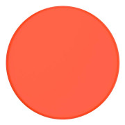 PopSockets Swappable PopGrip - Fingergrepp/vikbart ställ för mobiltelefon, surfplatta - Neon Orange