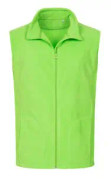 Stedman Active Fleece Vest For Men Grön polyester Small Herr