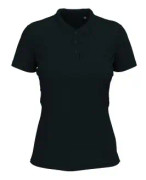 Stedman Claire Short Sleeve Polo Mörkblå ringspunnen bomull X-Small Dam