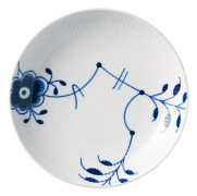 Blue Fluted Mega Djup Tallrik, 20 cm