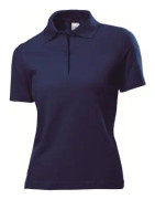 Stedman Polo Women Marin bomull X-Small Dam