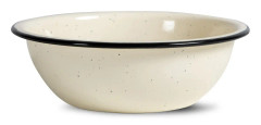 Sagaform - Doris emaljskål, beige