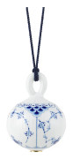 Royal Copenhagen - Blue Fluted Half Lace Julkula 9,5 cm - Flerfärgad