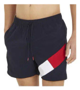 Tommy Hilfiger Badbyxor Colour Blocked Slim Fit Mid Length Blå S Man