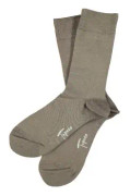 Topeco Strumpor Men Sock Solid Bamboo Beige Strl 41/45 Herr